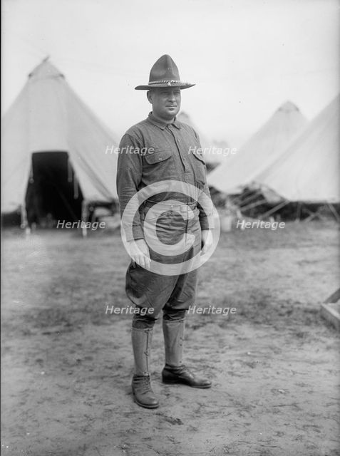 Plattsburg Reserve Officers Training Camp - Phil Patchin, 1916. Creator: Harris & Ewing.
