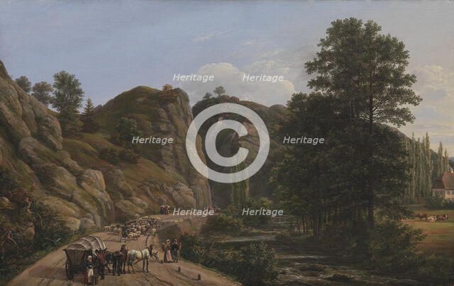 Plauenscher Grund at Dresden, 1818. Creator: Johan Christian Dahl.