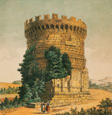 Plautii's Mausoleum, Via Tiburtina, Tivoli, Italy, 1881. Creator: Unknown