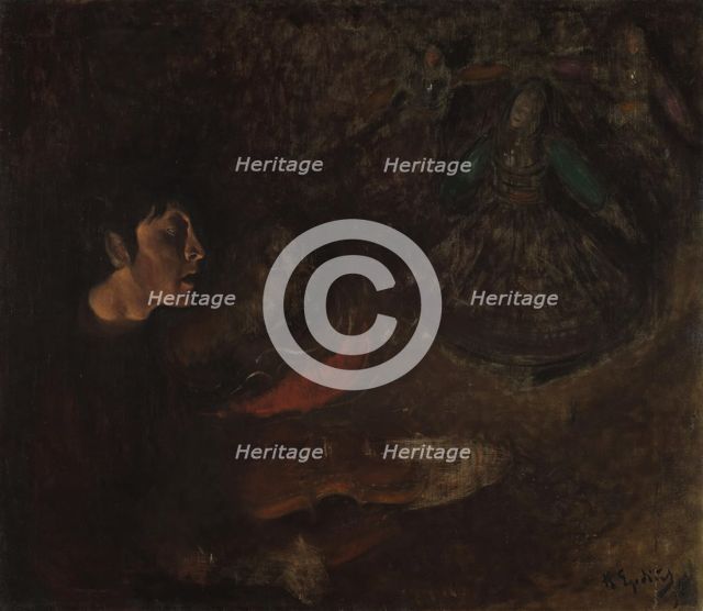 Play and Dance, 1896. Creator: Halfdan Egedius.