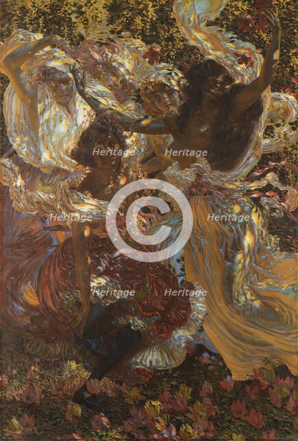 Play of Sunspots, 1910. Creator: Masek, Karel Vitezslav (1865-1927).