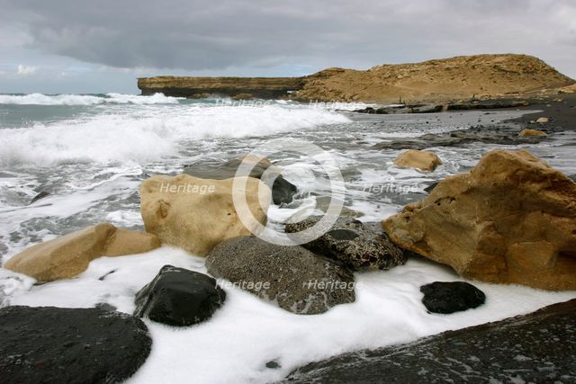 Playa de la Pared, Fuerteventura, Canary Islands. Creator: Peter Thompson.