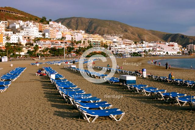 Playa de las Vistas, Los Cristianos, Tenerife, Canary Islands, 2007.