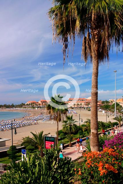 Playa de las Vistas, Los Cristianos, Tenerife, Canary Islands, 2007.