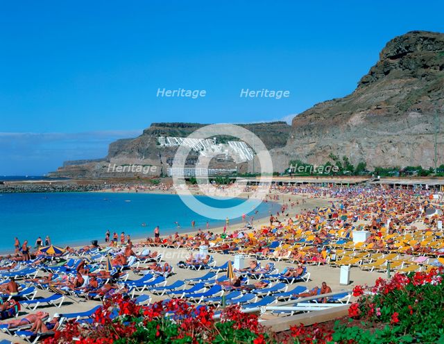 Playa del Amadores, Gran Canaria, Canary Islands. Creator: Peter Thompson.