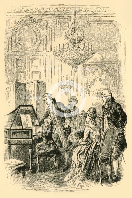'Played before the Court at Versailles', (1907). Creator: Unknown.