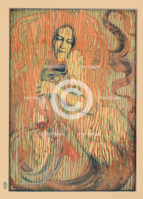 Playful Mermaid, 1897. Creator: Paul Herrmann.