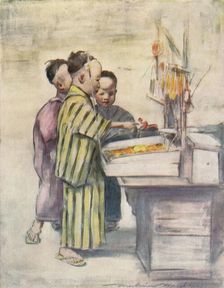 Playfellows c1887, (1901). Artist: Mortimer L Menpes