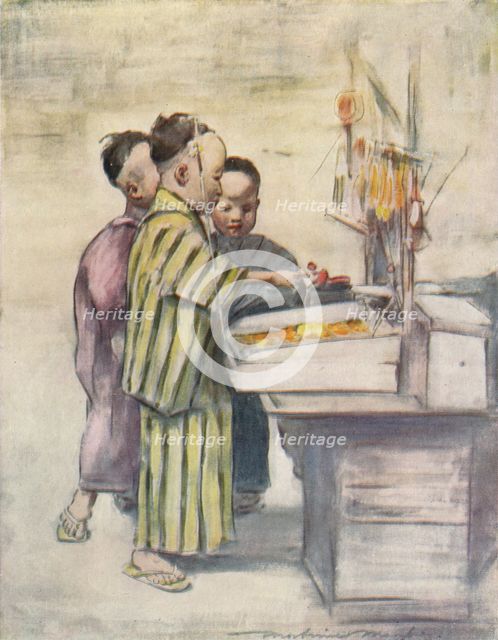 'Playfellows', c1887, (1901). Artist: Mortimer L Menpes.