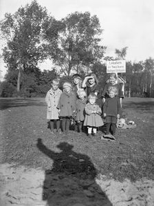 Playground for little children, Sweden. Creator: Unknown
