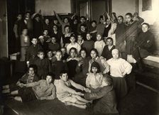 Playground - Gymnastics group, Minsk, 1920-1929. Creator: Unknown
