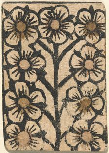 Playing Card, second half 15th century. Creator: Unknown