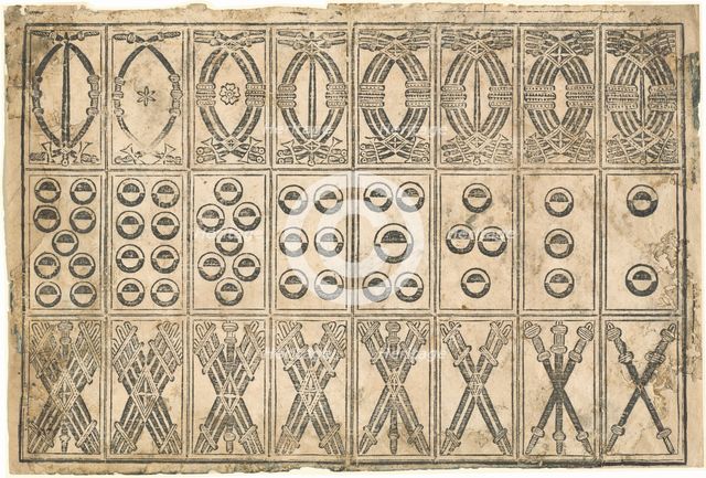 Playing Cards, 15th century. Creator: Unknown.