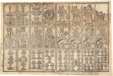 Playing Cards, 15th century. Creator: Unknown