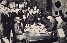 Playing Faro in the Orient Saloon, Bisbee, Arizona, USA, 1903. Creator: Unknown