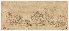 Playing Putti, n.d. Creator: Possibly Jacob de Wit (Dutch, 1695-1754) or an unknown artist (Dutch, 18th century)
