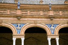 Plaza de Espana, Seville, Andalusia, Spain, 2007. Creator: Samuel Magal