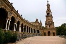 Plaza de Espana, Seville, Andalusia, Spain, 2007. Creator: Samuel Magal