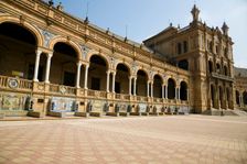 Plaza de Espana, Seville, Andalusia, Spain, 2007. Creator: Samuel Magal