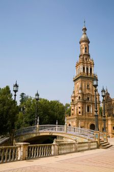 Plaza de Espana, Seville, Andalusia, Spain, 2007. Creator: Samuel Magal