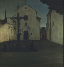 Plaza de los Dolores, 1900-1930. Creator: Romero de Torres, Julio (1874-1930)