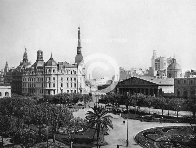 Plaza de la Victoria, Buenos Aires, Argentina. Artist: Unknown