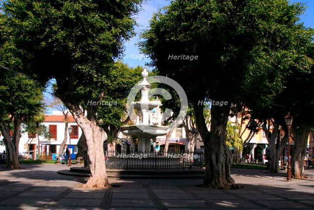 Plaza del Adelantado, La Laguna, Tenerife, Canary Islands, 2007. Creator: Peter Thompson.