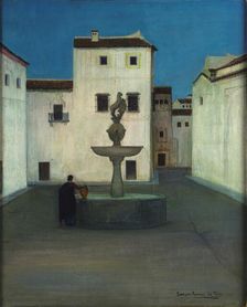 Plaza del Potro, 1907. Creator: Romero de Torres, Julio (1874-1930)