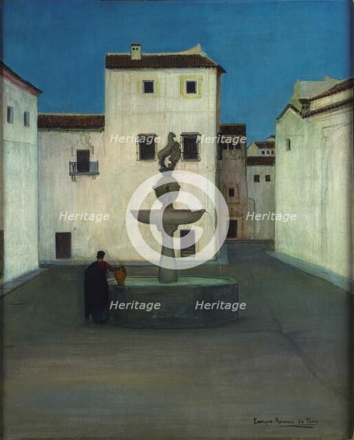 Plaza del Potro, 1907. Creator: Romero de Torres, Julio (1874-1930).