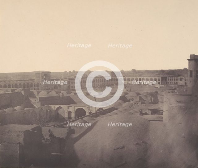 [Plaza of Canons, Teheran, Iran] (Maydan-i Top-khaneh), 1840s-60s. Creator: Possibly by Luigi Pesce.