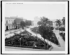 Plaza la Libertad, Matanzas, Cuba, c1904. Creator: Unknown