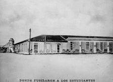 Plaza la Punta, where the medical students were executed, (1871), 1920s