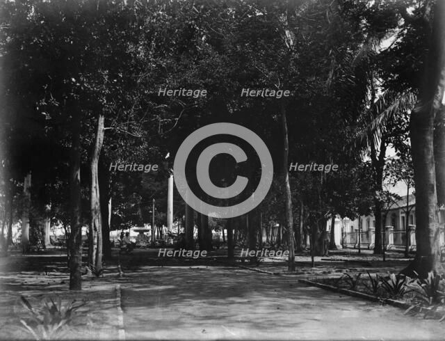 Plaza, Puerto Cabello, Venezuela, between 1880 and 1901. Creator: Unknown.
