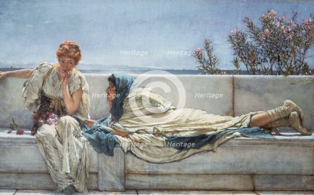 'Pleading', 1876. Artist: Sir Lawrence Alma-Tadema  