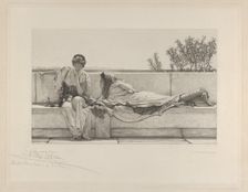 Pleading, after 1878. Creator: Leopold Lowenstam