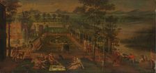 Pleasure Garden, c.1590. Creator: Anon