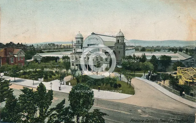 'Pleasure Gardens Theatre, Folkestone', late 19th-early 20th century. Artist: Unknown.