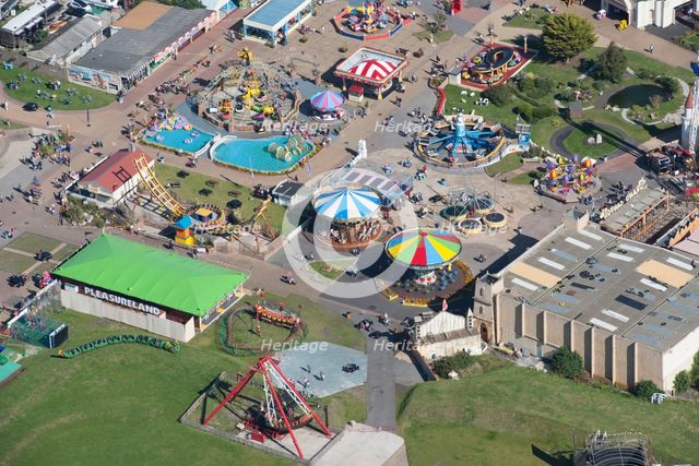 Pleasureland Amusement Park, Southport, Merseyside, 2015. Creator: Historic England.
