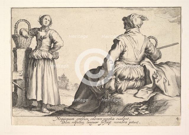 Pleasures of Occupation. Creator: Cornelis Bloemaert.