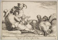 Pleasures of Occupation. Creator: Cornelis Bloemaert