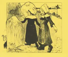 Pleasures of Brittany (Joies de Bretagne), 1889. Creators: Paul Gauguin, Ambroise Vollard