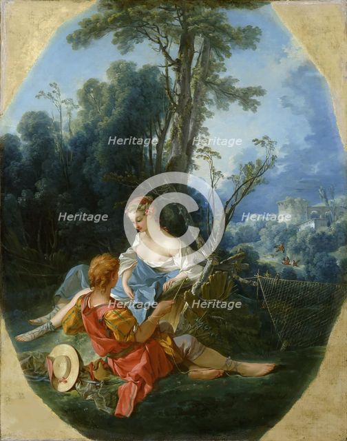 Pleasures of the Country, 1743. Creator: Boucher, François (1703-1770).