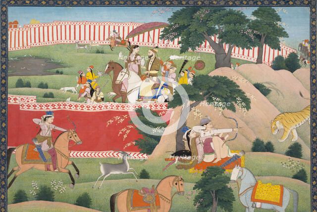 Pleasures of the Hunt, ca. 1800. Creator: Unknown.