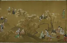 Pleasures of the Seasons, c. 1700. Creator: Hishikawa Morohira