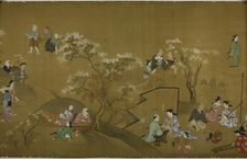 Pleasures of the Seasons, c. 1700. Creator: Hishikawa Morohira