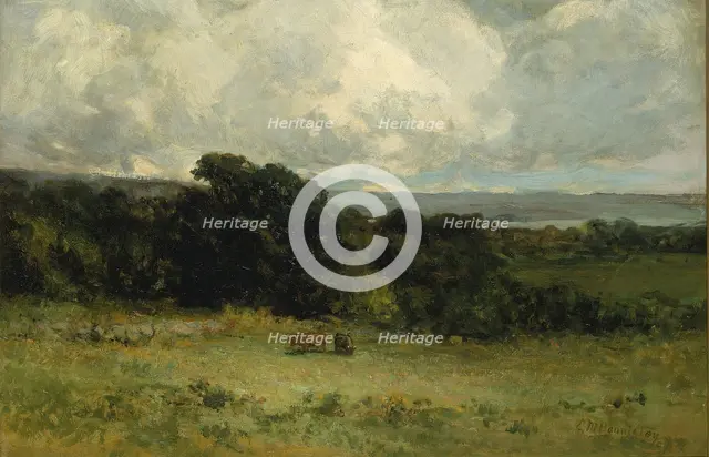 Pleasant Pastures, 1887. Creator: Edward Mitchell Bannister.