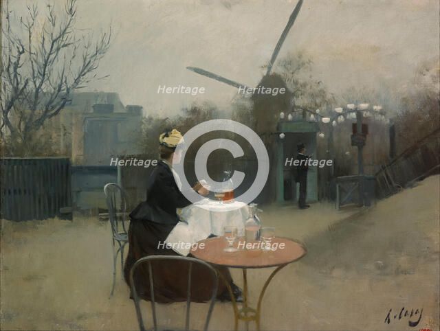 Plein air. Artist: Casas, Ramon (1866-1932)