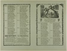 Pleito de la suegra con su yerno (Fight of the Mother-in-Law With Her Son-in-Law), n.d. Creator: Manuel Manilla