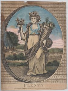 Plenty, September 30, 1800. Creator: Anon