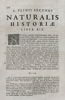 Pliny the Elder, (Gaius Plinius Secundus) (c23-79), Roman politician, historian and naturalist,1686. Creator: Pliny the Elder